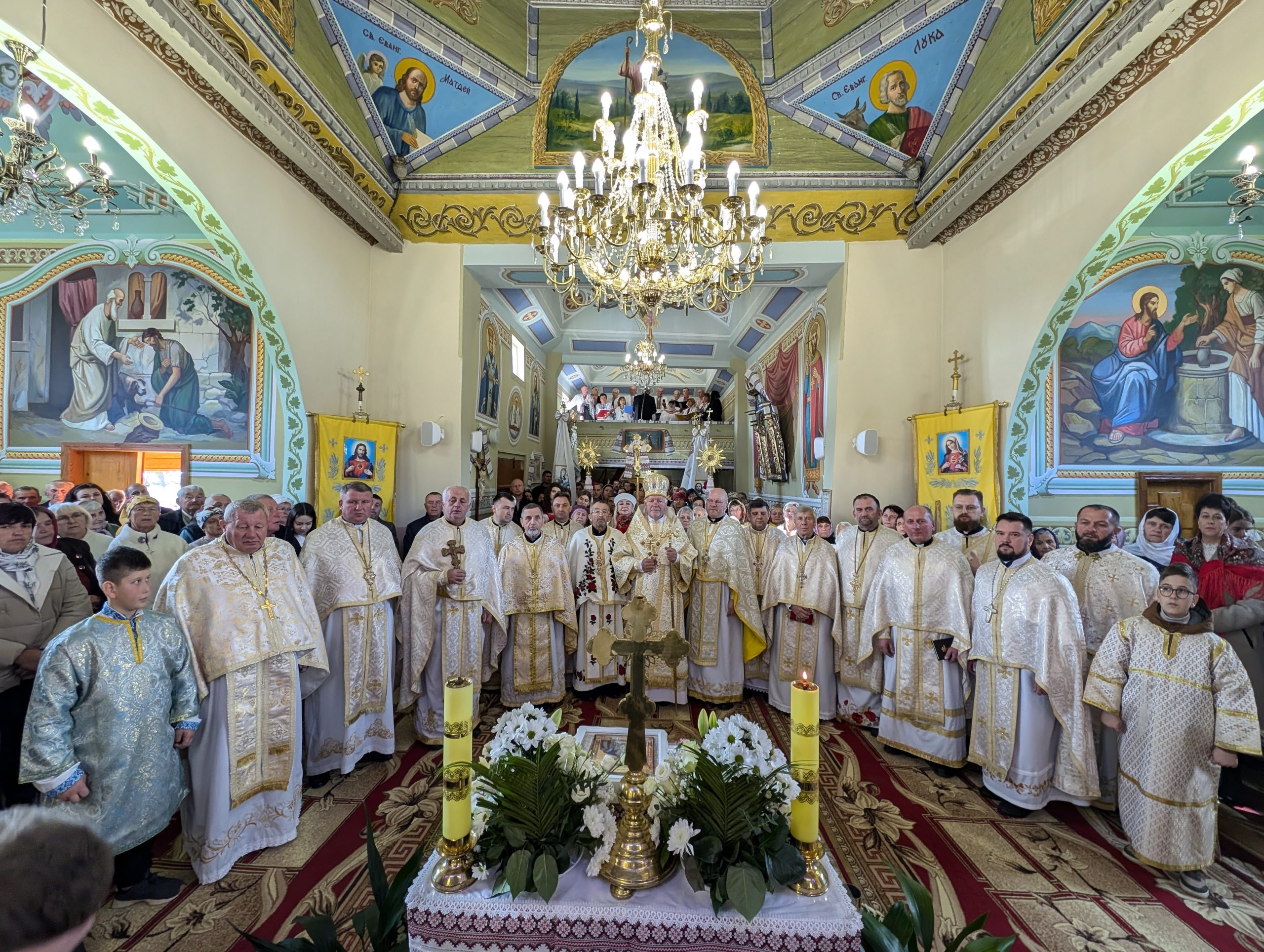 Митрополит Володимир очолив святкування 175-річчя храму у селі Поляниця Митрополит Володимир очолив святкування 175-річчя храму у селі Поляниця