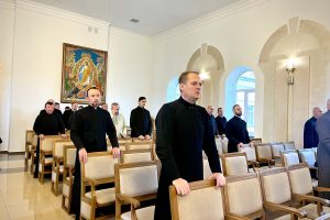«Маємо брати приклад із Пресвятої Богородиці», — Владика Йосафат Мощич до чергової групи священнослужителів, які проходять курс постійної формації «Маємо брати приклад із Пресвятої Богородиці», — Владика Йосафат Мощич до чергової групи священнослужителів, які проходять курс постійної формації