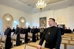 «Маємо брати приклад із Пресвятої Богородиці», — Владика Йосафат Мощич до чергової групи священнослужителів, які проходять курс постійної формації «Маємо брати приклад із Пресвятої Богородиці», — Владика Йосафат Мощич до чергової групи священнослужителів, які проходять курс постійної формації
