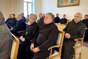«Маємо брати приклад із Пресвятої Богородиці», — Владика Йосафат Мощич до чергової групи священнослужителів, які проходять курс постійної формації «Маємо брати приклад із Пресвятої Богородиці», — Владика Йосафат Мощич до чергової групи священнослужителів, які проходять курс постійної формації