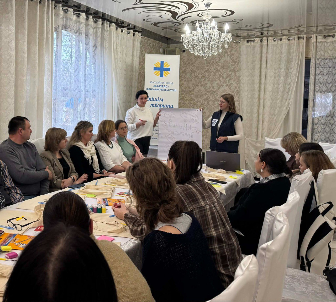 Владика Микола зустрівся з волонтерами Карітасу у рамках психологічного тренінгу Владика Микола зустрівся з волонтерами Карітасу у рамках психологічного тренінгу