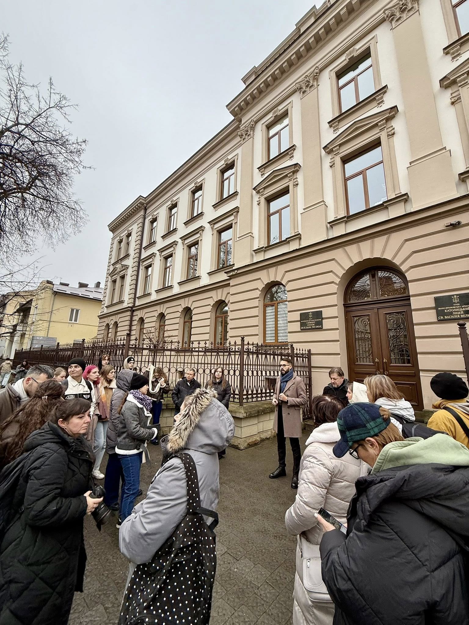 Католицький садочок святого Василія Великого відвідала міжнародна делегація архітекторів Католицький садочок святого Василія Великого відвідала міжнародна делегація архітекторів