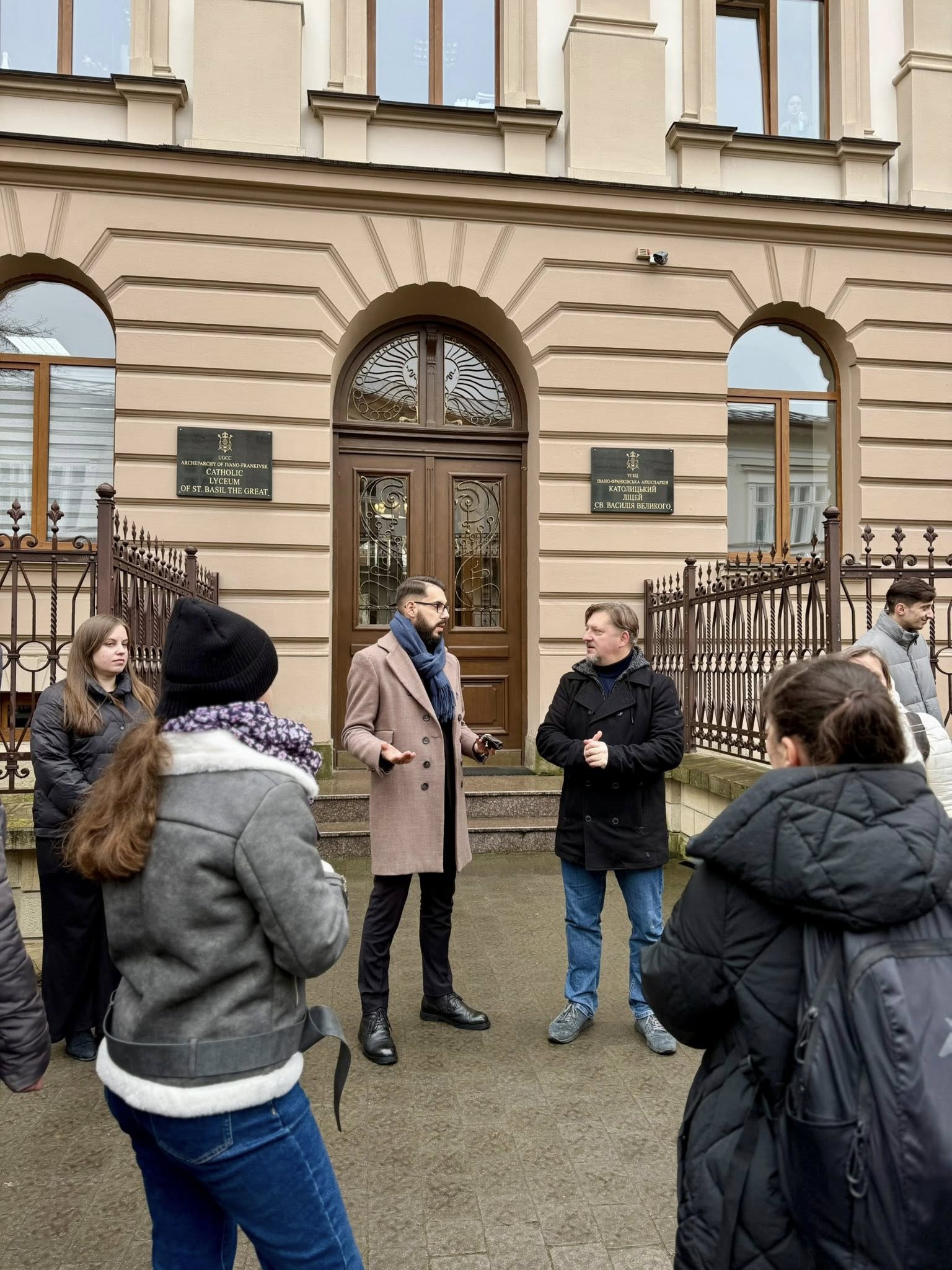 Католицький садочок святого Василія Великого відвідала міжнародна делегація архітекторів Католицький садочок святого Василія Великого відвідала міжнародна делегація архітекторів