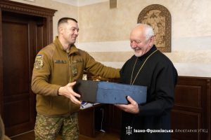 Нацгвардійці привітали Митрополита Володимира з днем народження
