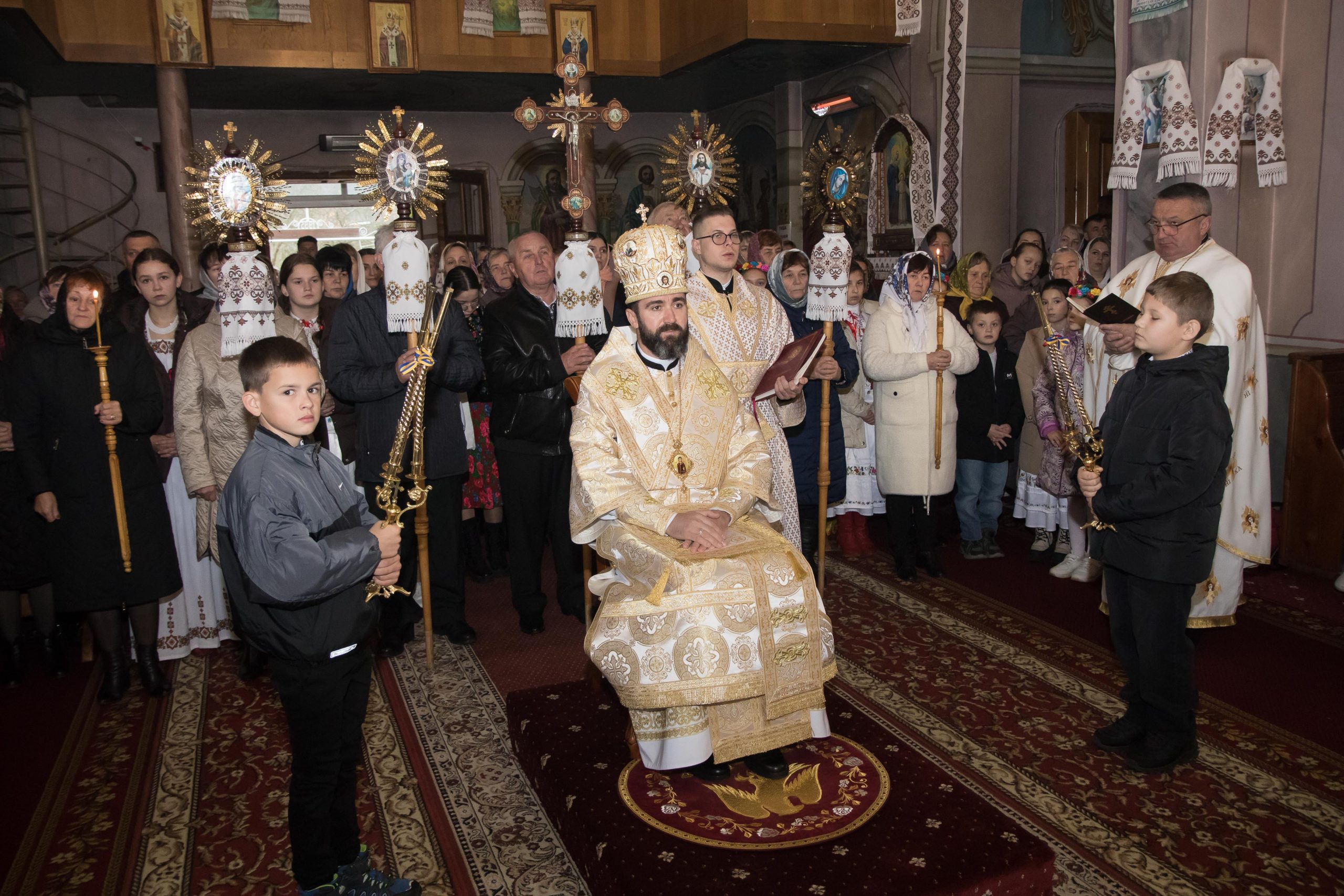 Владика Микола Семенишин здійснив душпастирський візит у парафію села Саджава Владика Микола Семенишин здійснив душпастирський візит у парафію села Саджава
