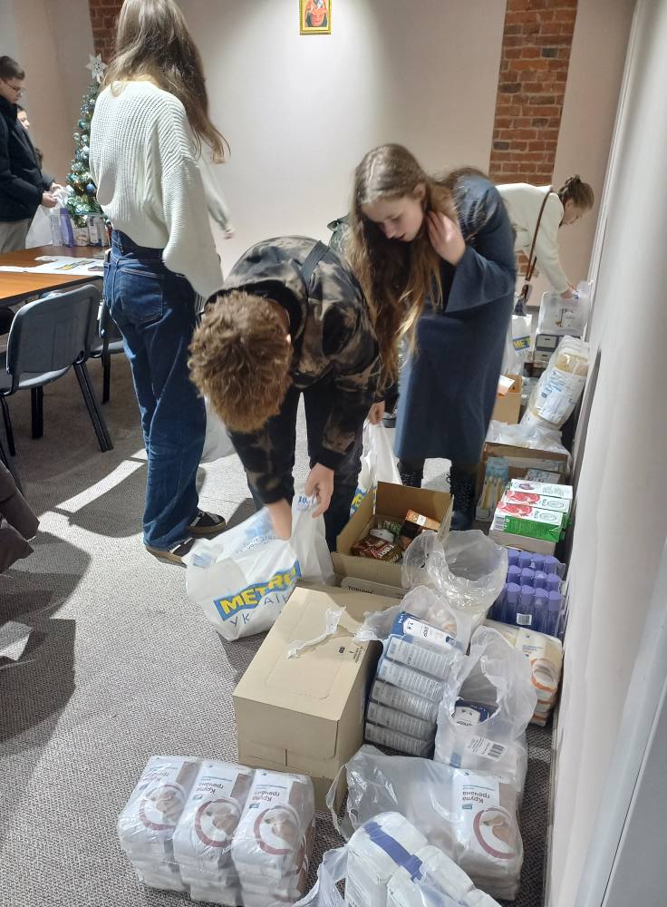 Парафіяльна спільнота св. влкмч. Юрія продовжує звершувати благодійні ініціативи Парафіяльна спільнота св. влкмч. Юрія продовжує звершувати благодійні ініціативи
