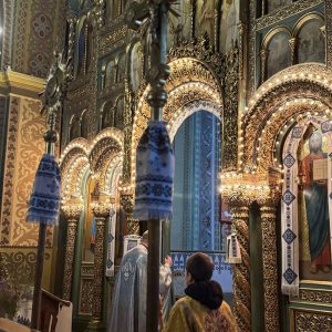 Спільна молитва за Україну у храмі Різдва Пресвятої Богородиці міста Долина Спільна молитва за Україну у храмі Різдва Пресвятої Богородиці міста Долина