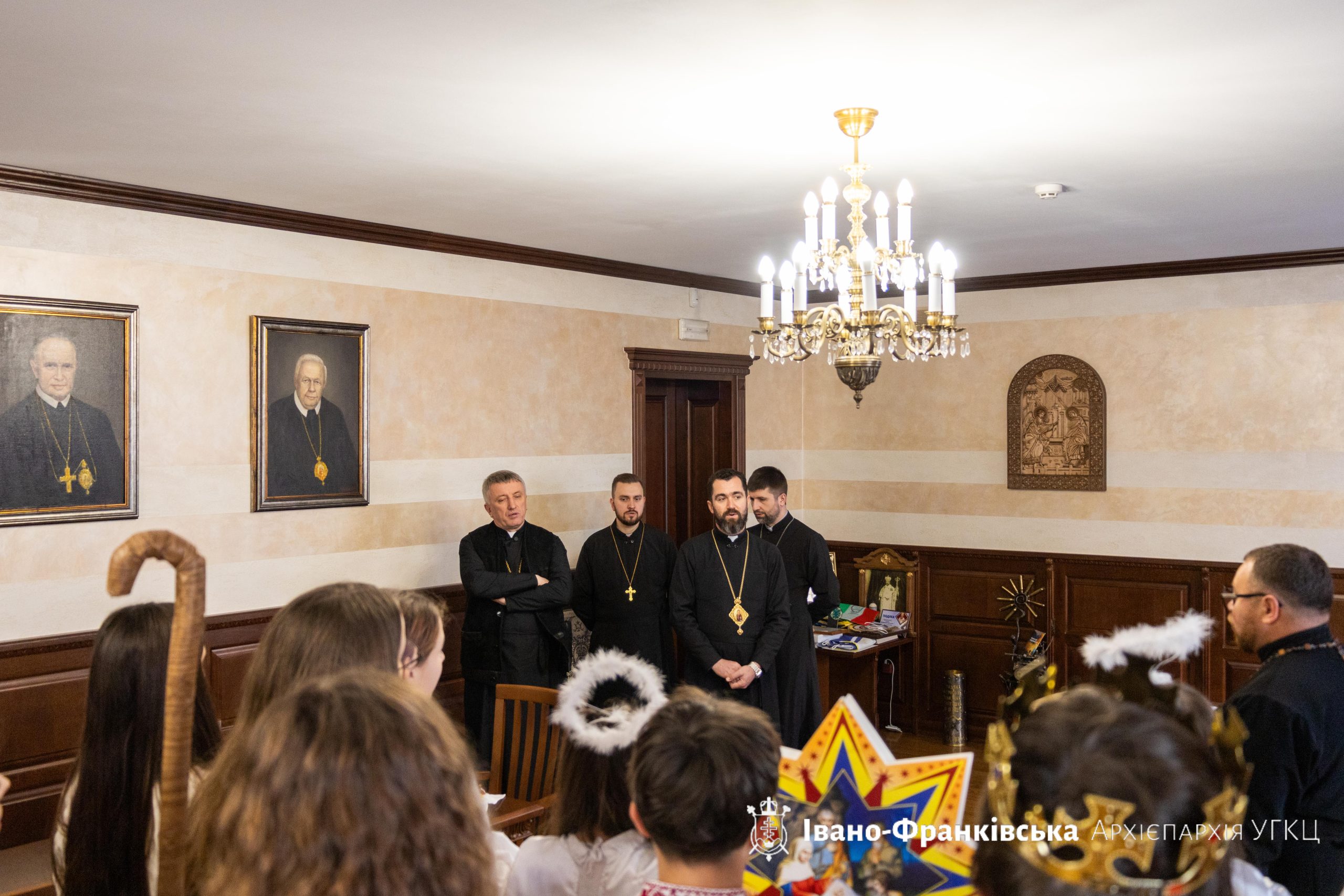 До Архієпархіального управління завітали колядники До Архієпархіального управління завітали колядники