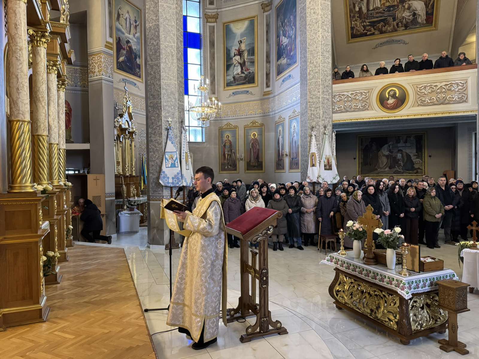 Відбувся Чин священничого похорону о. Богдана Демківа Відбувся Чин священничого похорону о. Богдана Демківа