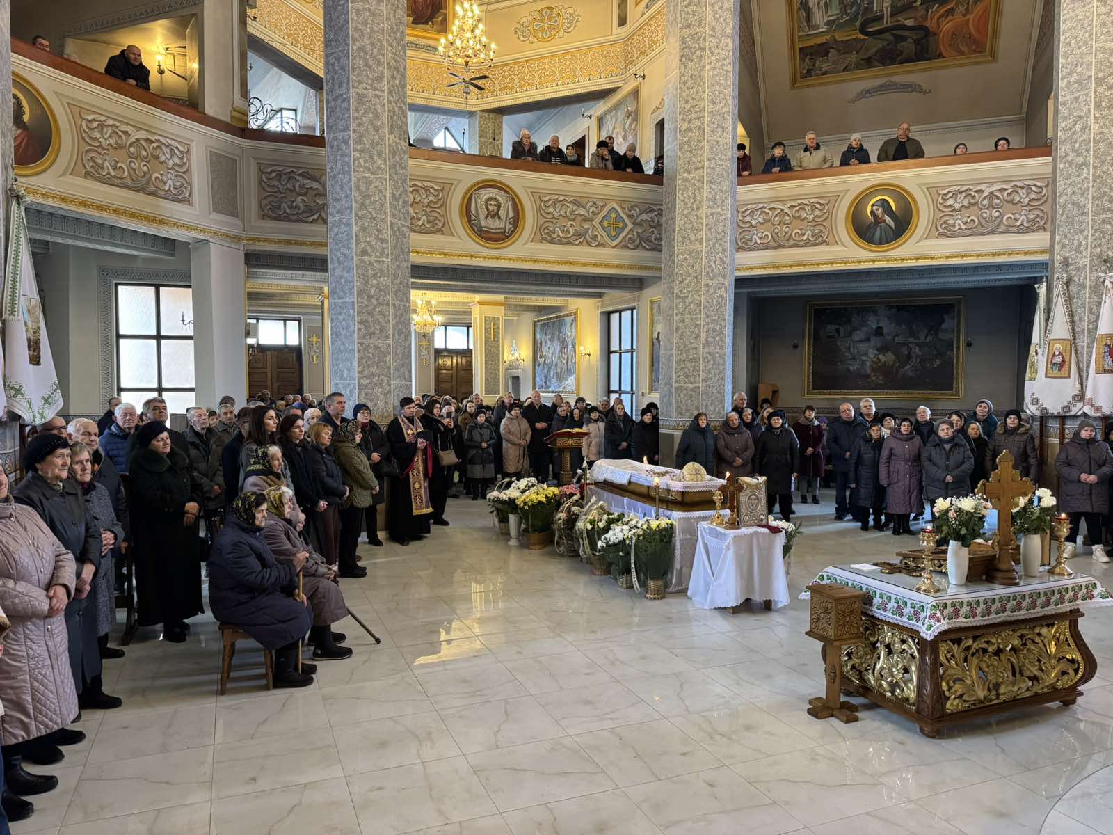 Відбувся Чин священничого похорону о. Богдана Демківа Відбувся Чин священничого похорону о. Богдана Демківа