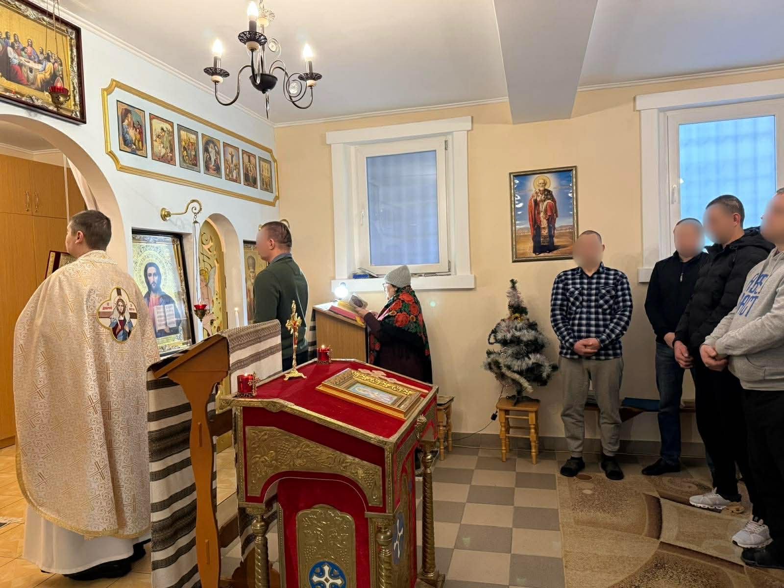 Свято Богоявлення Господнього відзначили в Івано-Франківській установі виконання покарань №12 Свято Богоявлення Господнього відзначили в Івано-Франківській установі виконання покарань №12